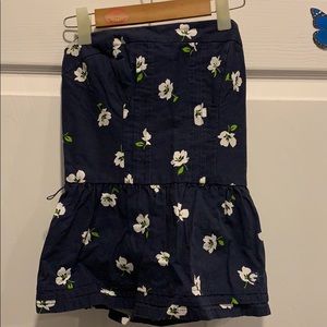 Hollister floral crop top